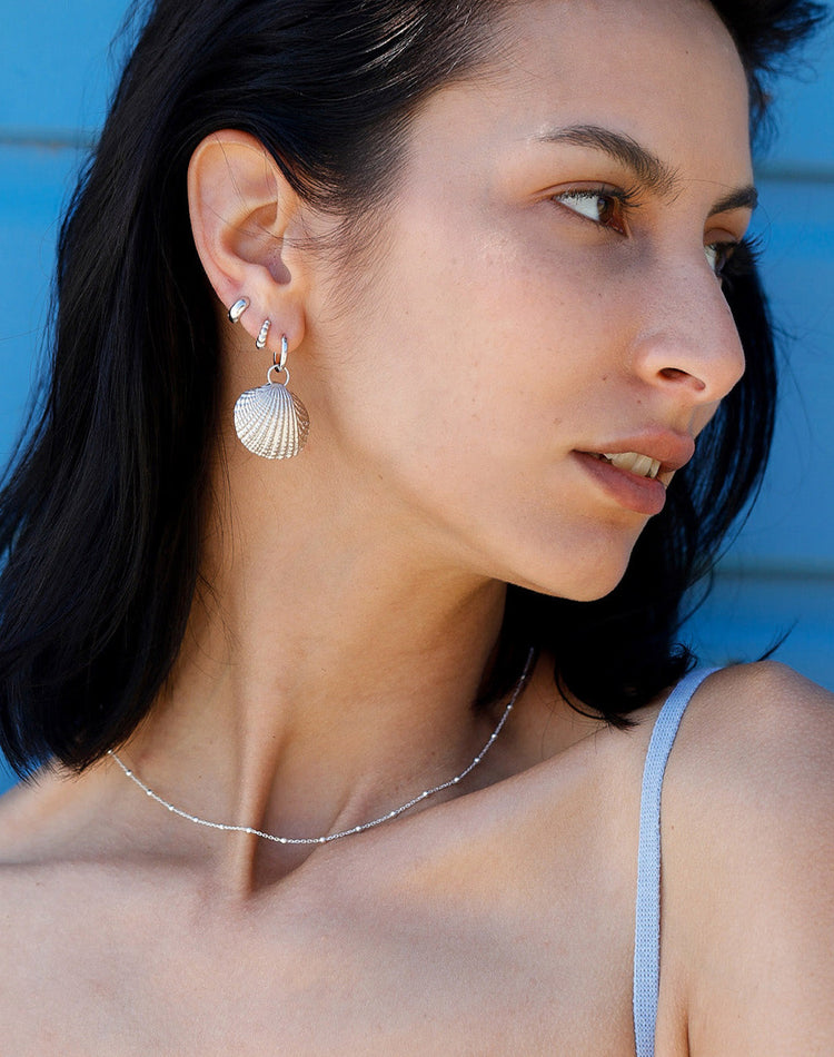 Botticelli Earring Charm in Silver